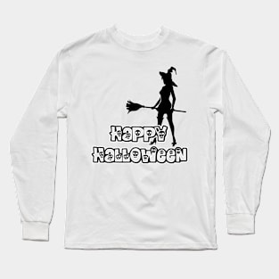 Happy Halloween - Pretty Halloween Witch - 1510201513 Long Sleeve T-Shirt